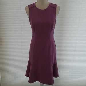 White House Black Market. Violet A-Line Dress